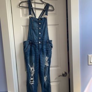 Hollister Denim Overalls